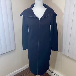 𝅺VINTAGE Harve Bernard Zip Up Knit Sweater Dress